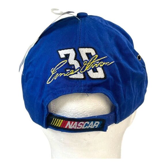 Skittles Racing Team Ernie Irvin Blue Baseball Hat Cap Nascar Strapback “READ” - Picture 9 of 11